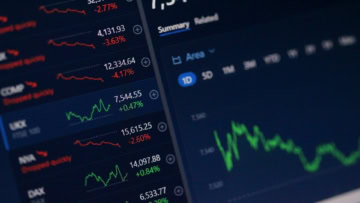 tableau de bord bourse 1j – marché en temps réel