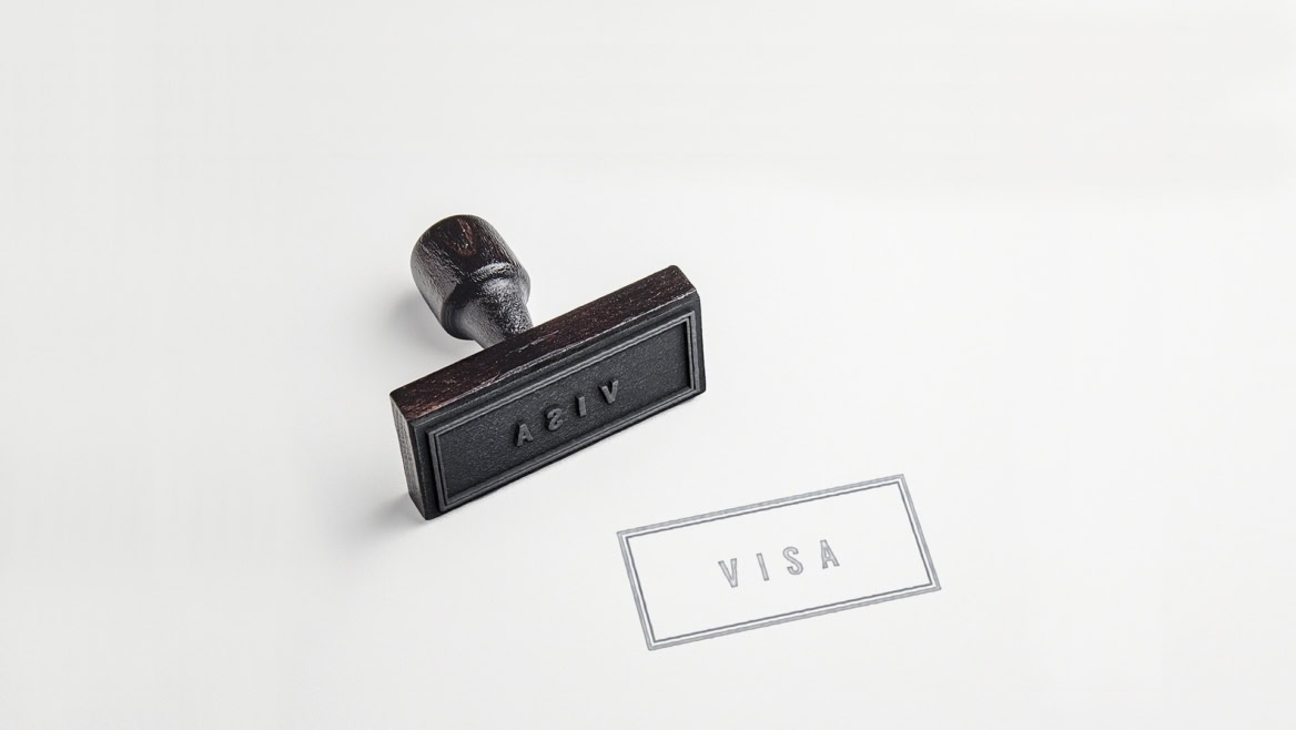 tampon visa sur document officiel