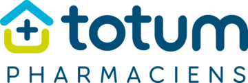 logo totum pharmaciens — maison et croix médicale