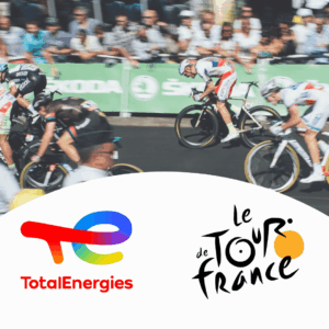 sprint du tour de france avec totalenergies