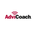 advicoach logo: red signal digital coaching wordmark