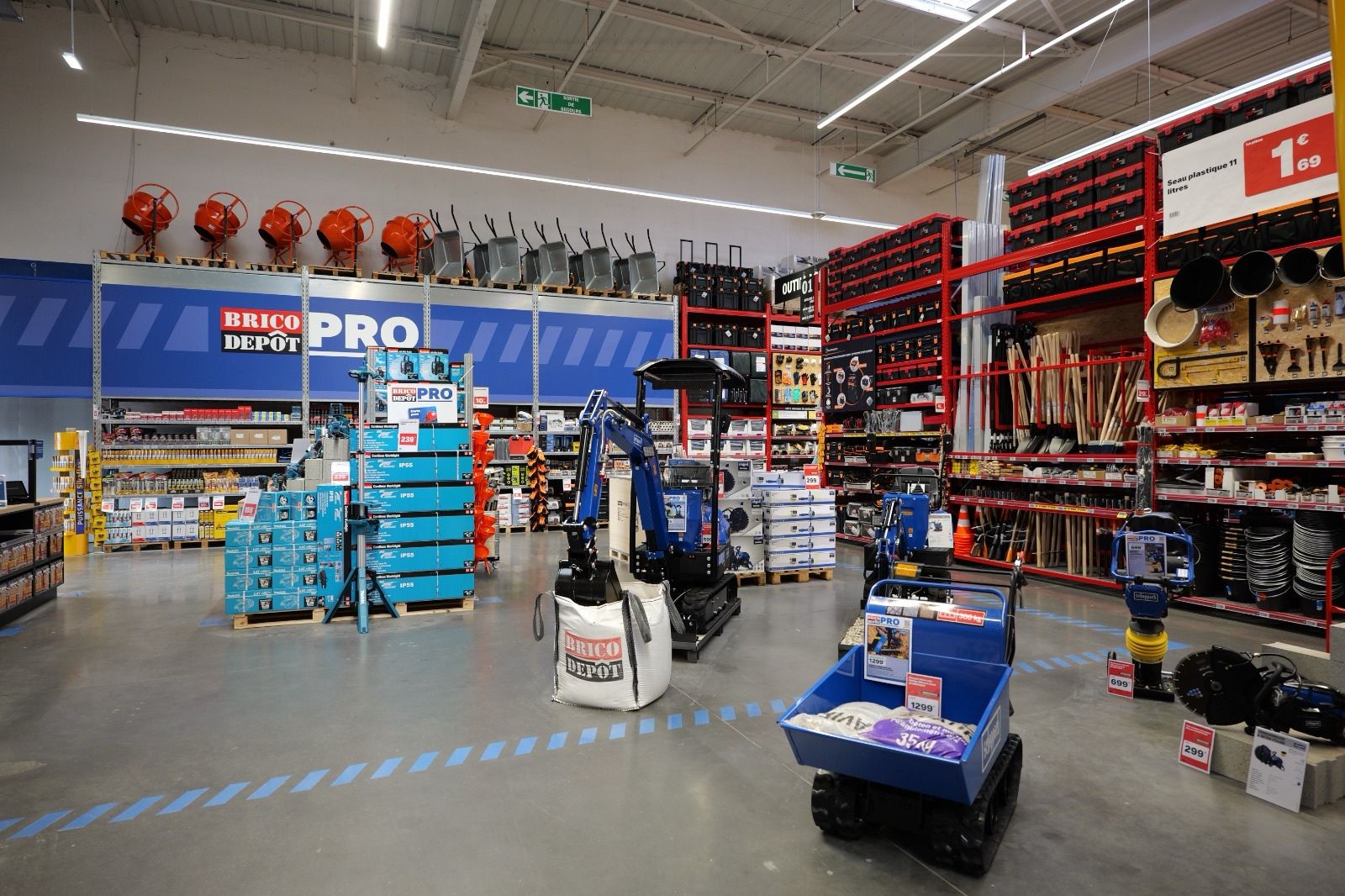 brico dépôt pro — matériel de chantier et outillage