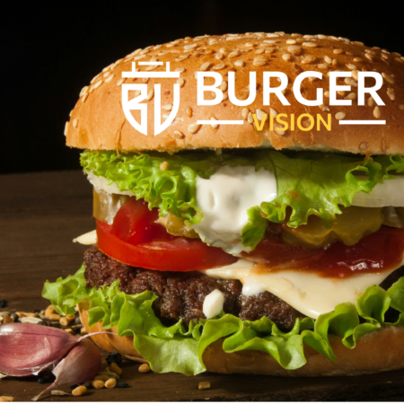 saftiger cheeseburger nahaufnahme von burger vision