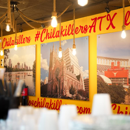 chilakillers austin wall art with texas panels