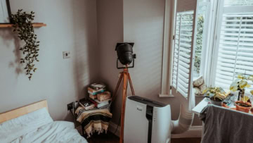 clim dans une chambre