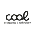 logotipo cool negro para accesorios y tecnología