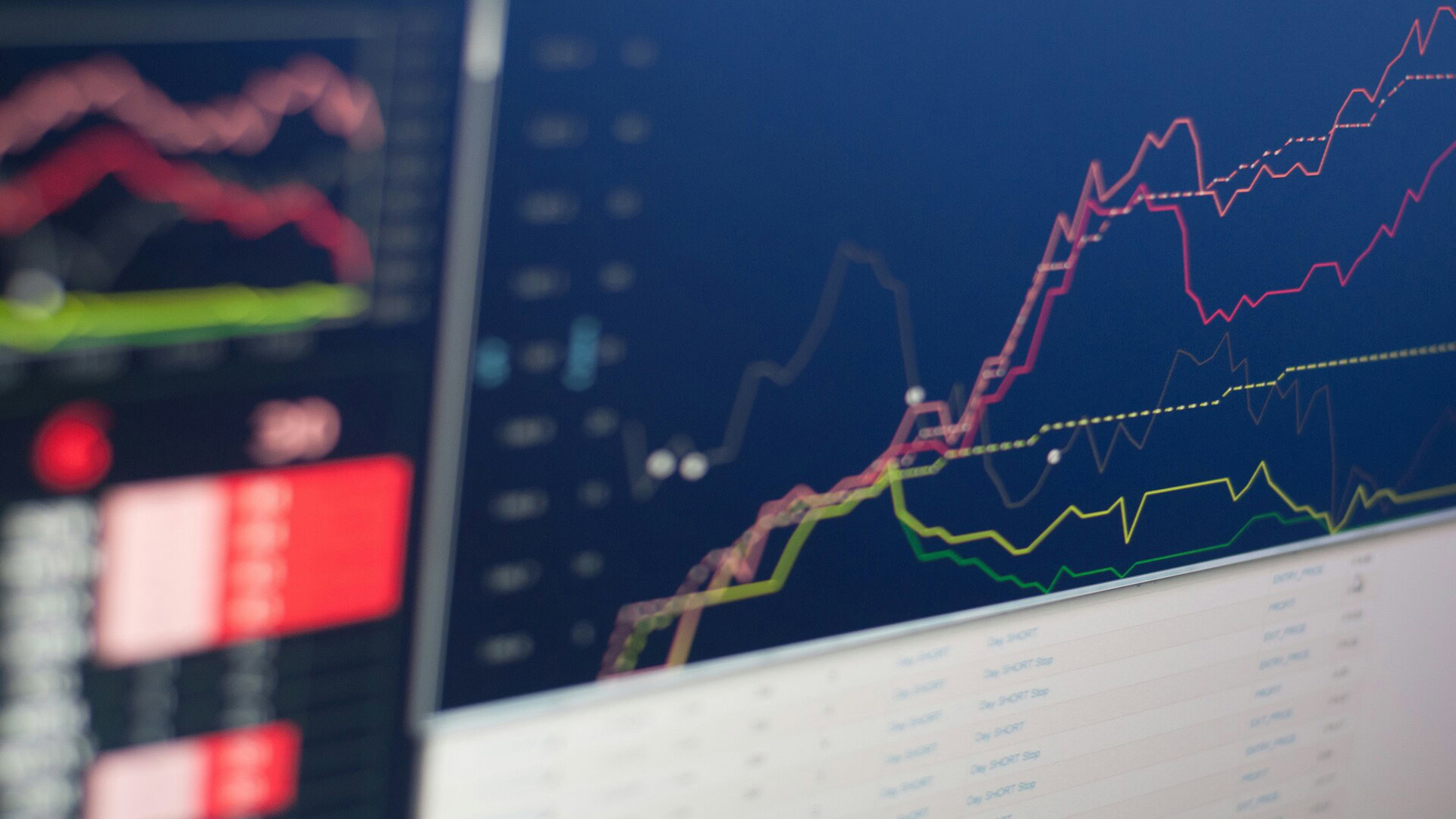 tableau de bord financier en temps réel