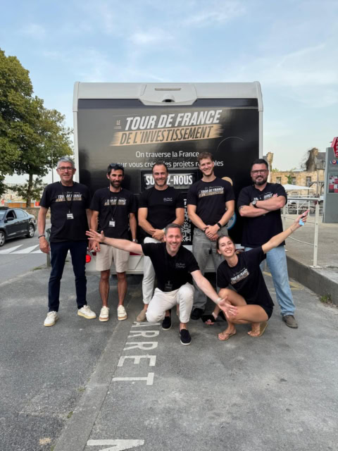 Équipe du tour de france de linvestissement