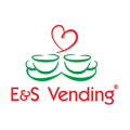e&s vending – cuore rosso e tazze verdi