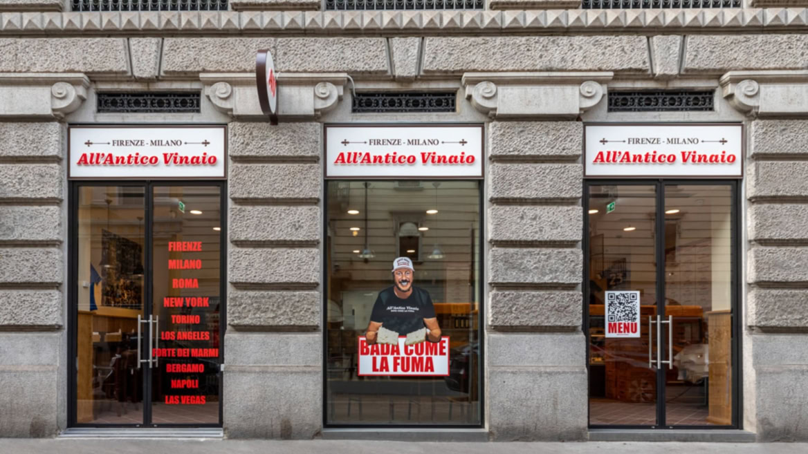 allantico vinaio – facciata storica a firenze