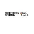 foodtrucks deutschland: modernes logo mit imbisswagen symbol