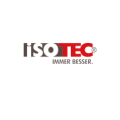logo isotec gris rouge avec slogan « immer besser »