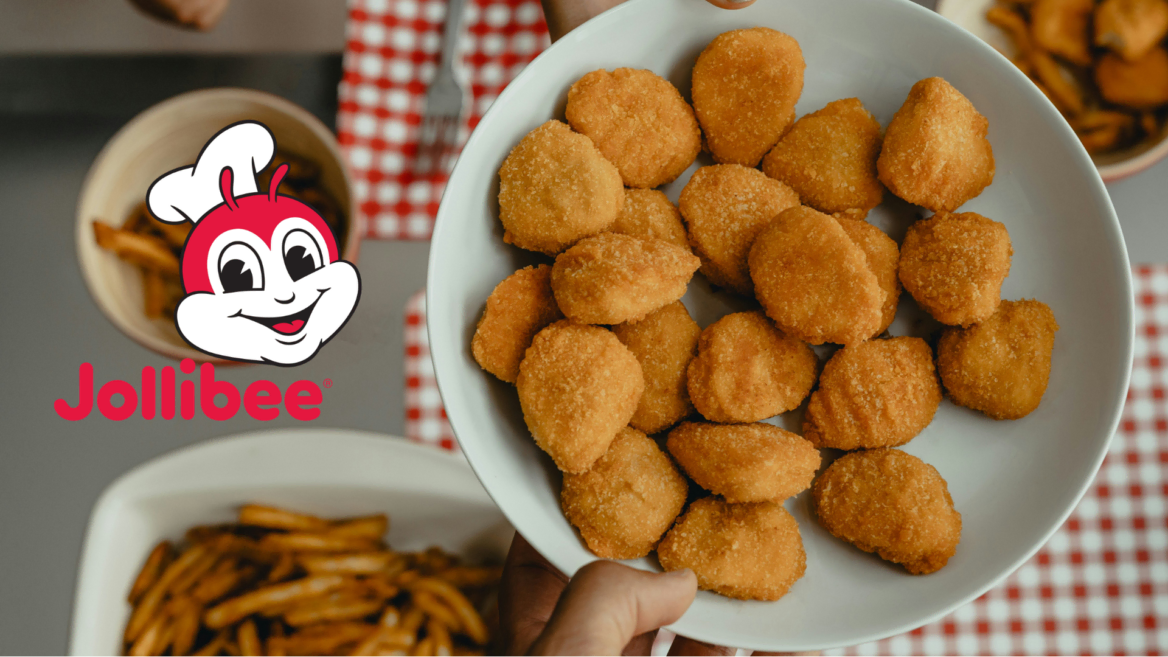 jollibee golden crispy chicken nuggets with fries