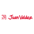 logotipo juan valdez: arriero y mula en rojo