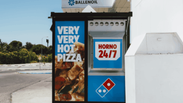kiosco dominos 24/7: pizza siempre caliente