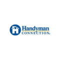 logo handyman connection — icône maison bleue
