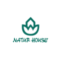 logo natur house lotus vert bien Être Écologique