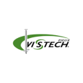 logo vistech technologique moderne avec swoosh vert