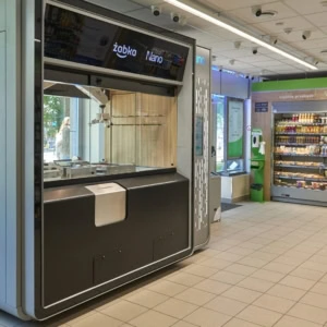 Żabka nano : magasin automatique et robot distributeur
