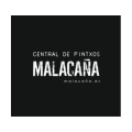 logotipo minimalista malacaÑa para pintxos en negro
