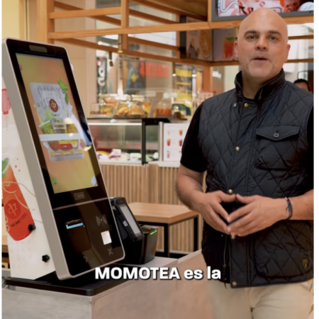 momotea: kiosco self service en tienda moderna