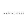 logotype typographique minimaliste noir et blanc newagespa