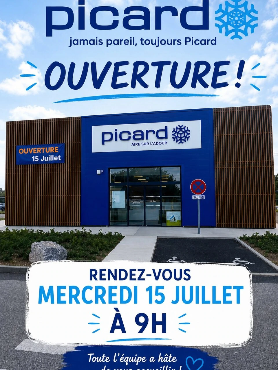 ouverture picard aire sur ladour – 15 juillet