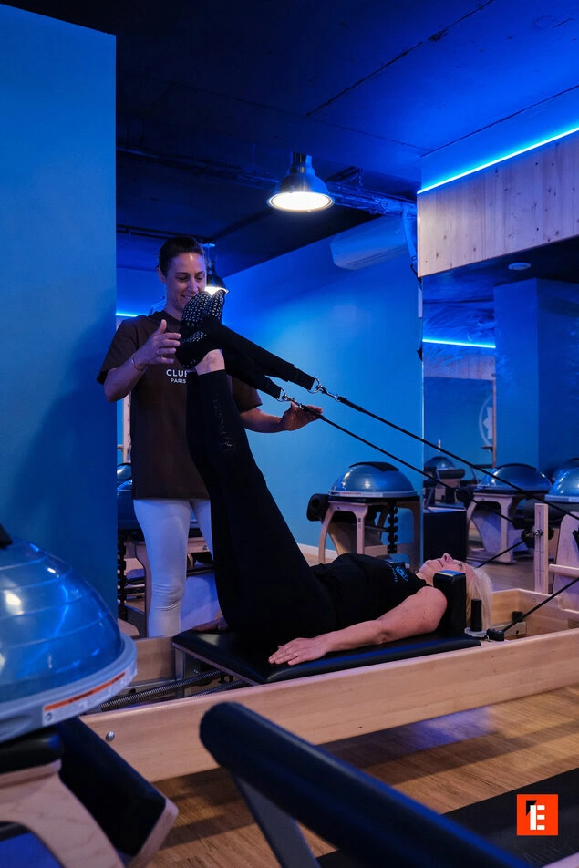 séance privée de pilates reformer avec coach