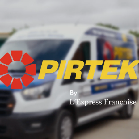 pirtek service van with bold logo