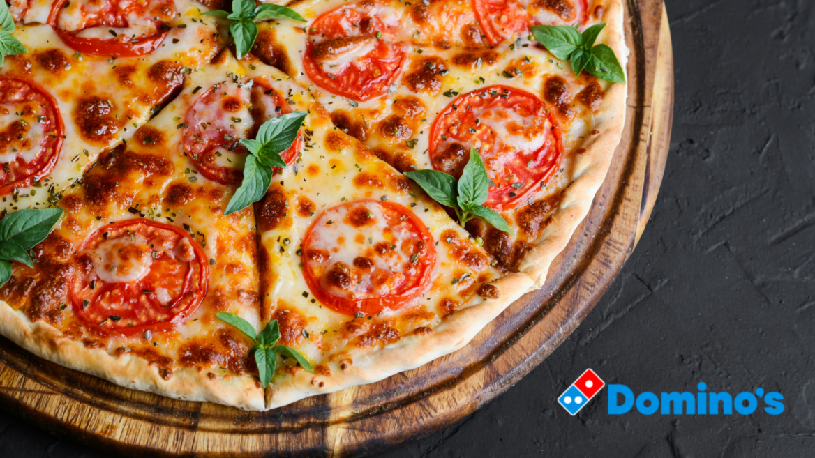 dominos thin crust tomato mozzarella pizza