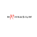 mathnasium logo: black wordmark with red a