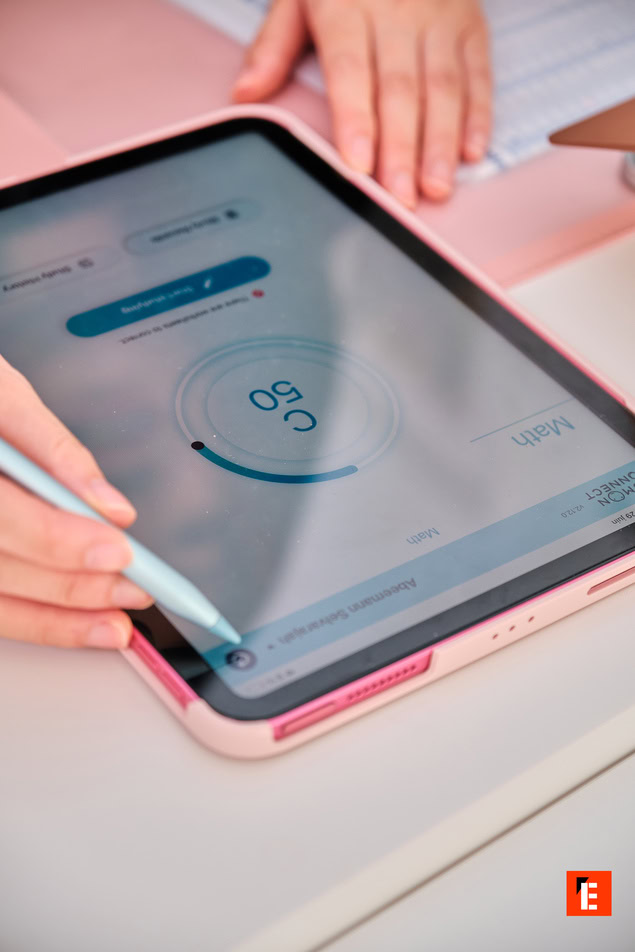 tablette tactile avec stylet et jauge 50°c