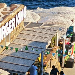 terrazza panoramica burger king sul mare