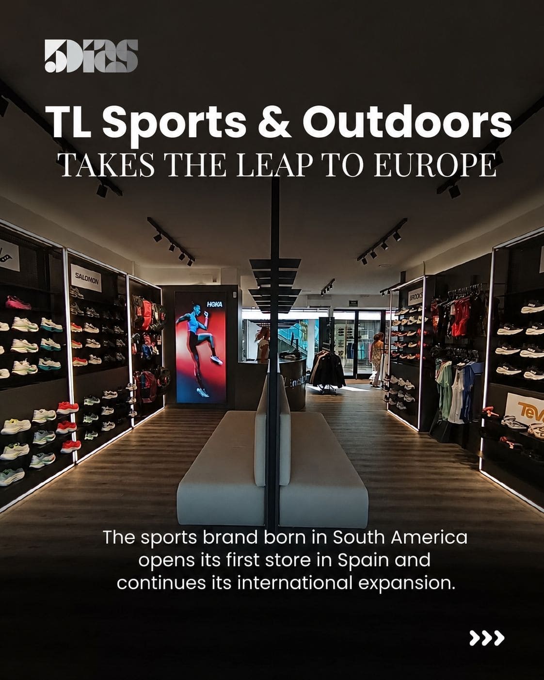 tl sports & outdoors abre su primera tienda en españa