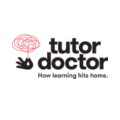 tutor doctor logo — hand holding red blossom