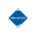 logo viacapitale immobilier en losange bleu