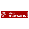 logotipo viajes marsans granate con emblema espiral