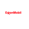 exxonmobil red bold geometric wordmark logo