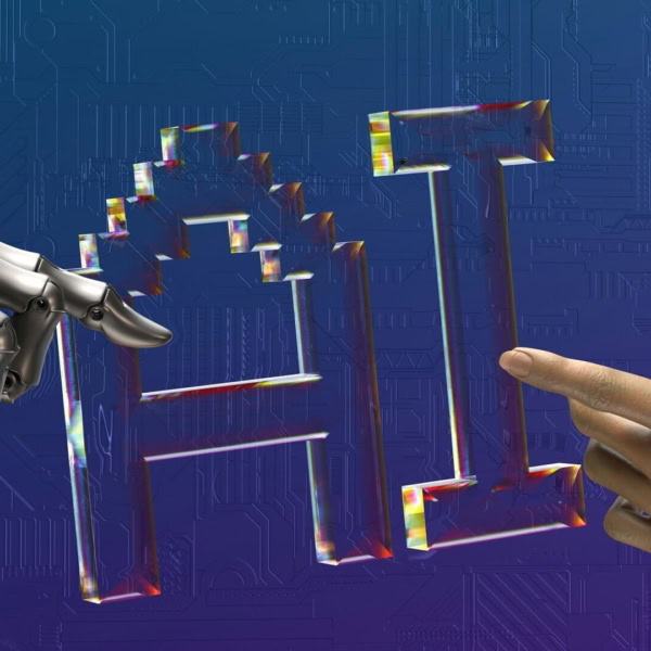 ia : main humaine et robotique modernes
