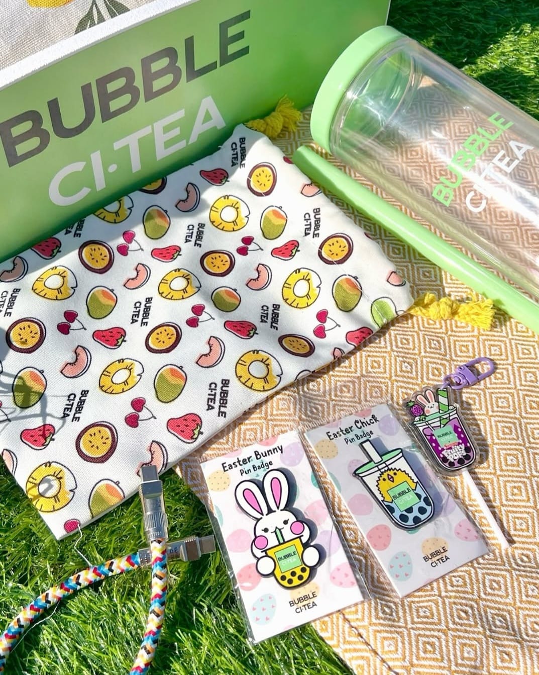 bubble ci.tea bubble tea merchandise set