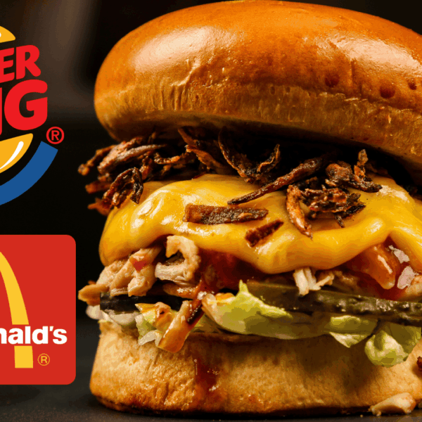 burger king y mcdonalds: burger gourmet Épico