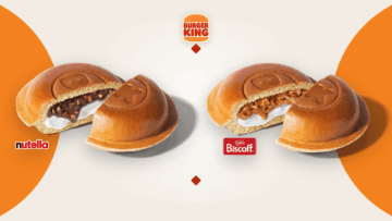 burger king : desserts nutella et biscoff