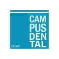 logo minimalista de clínica dental campus