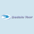 logo dedalo tour bleu Élégant de voyage