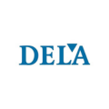logo dela bleu en serif minimaliste