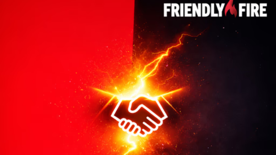 friendly fire: handshake under fire