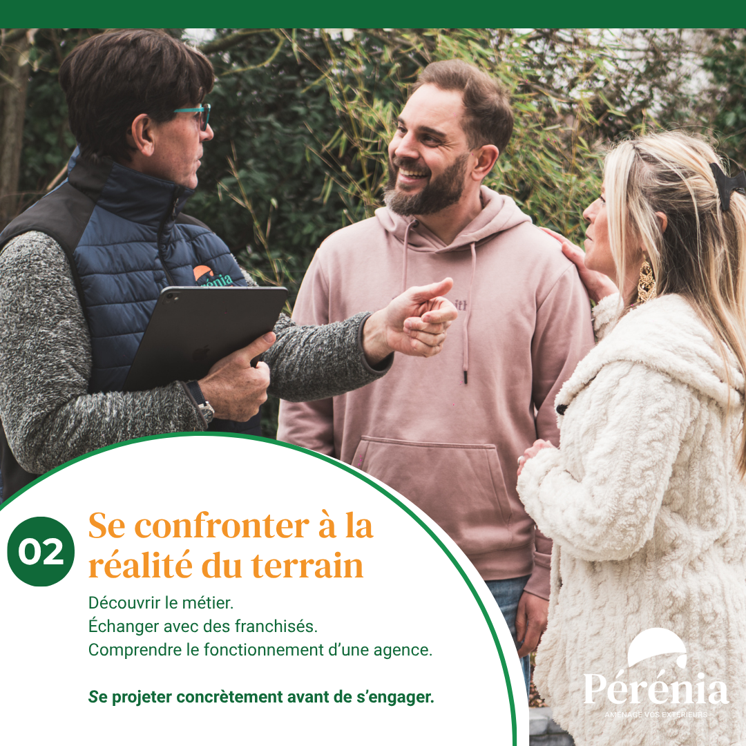rencontre terrain pérénia : Échange en jardin