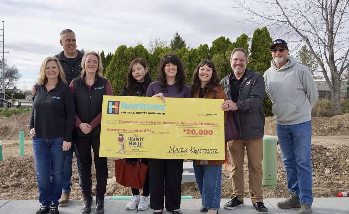 homevestors donation to women build initiative