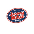 jersey mike’s subs logo in blue and red