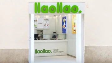 boutique llaollao de yaourt glacé moderne